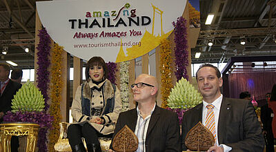 Thailands Prinzessin Ubolratana Rajakanya wird auch in diesem Jahr die Preise auf der ITB verleihen