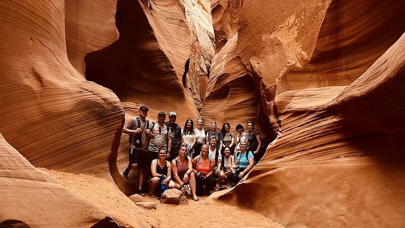 Brand USA lud in den vergangenen Monaten elf Reiseexperten aus Deutschland und der Schweiz zu einem Camper-Famtrip ab Las Vegas durch Arizona, Utah und Nevada ein