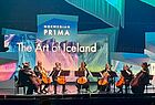 Auf der Bühne: das Iceland Symphonic Orchestra…
