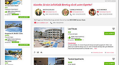Neue Präsenz für Reisebüros: DER.com testet das Einbinden von Reiseverkäufern