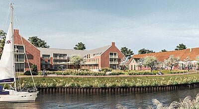 Das Hotel Noord mit 146 Zimmern, Suiten und Apartments liegt im Nordseeheilbad Carolinensiel