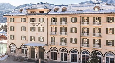 Das Grand Hotel Savoia in den Dolomiten wird nun von Radisson gemangt Das Grand Hotel Savoia in den Dolomiten wird nun von Radisson gemangt