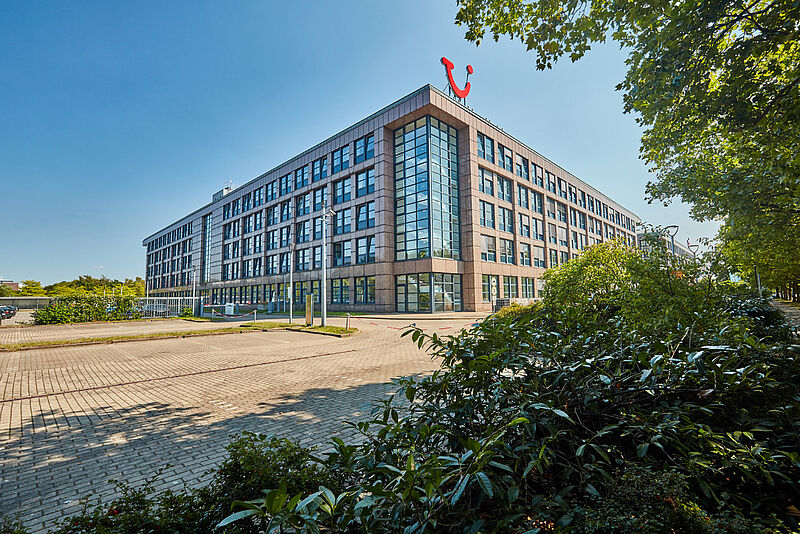 Der Sitz der Hauptverwaltung der TUI AG in Hannover