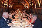 Abendessen im Weinkeller in San Gimignano