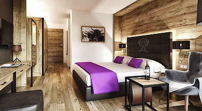 Die Zimmer und Suiten sollen im Alpenstyle gestaltet werden