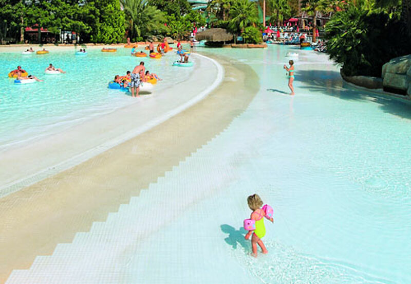 Kinder-Pools und Wasserrutschen sind wichtige Kriterien für Ferien mit dem Nachwuchs