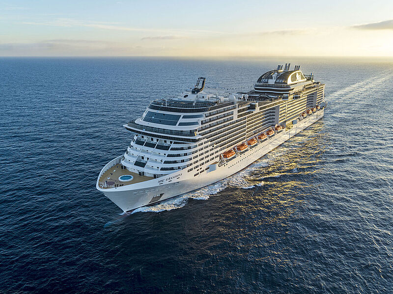 Durch persönliche Produkterlebnisse an Bord der MSC-Flotte, im Bild die Grandiosa, konnte die Reederei zusätzliche Agenturen (re-)aktivieren