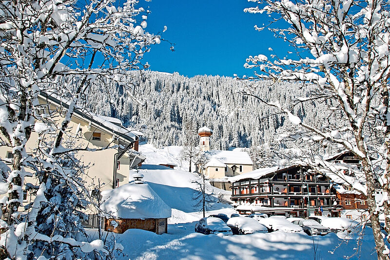 Vom idyllischen Dorf Gargellen aus startet man in ein überschaubares Skigebiet für Genießer
