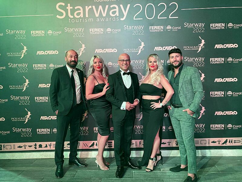 Ende letzten Jahres haben Ferien Touristik/Coral Travel die Starway Awards in Ägypten verliehen