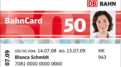 Mit der Bahncard kann ab August wieder bezahlt werden.