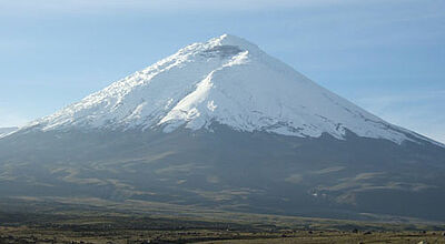 Bei dem Ecuador-Workshop wird auch über den Vulkan Cotopaxi in der Nähe der Hauptstadt Quito informiert