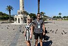 Alexandra Zaitseva von Orange Touristik mit Bastian Wipfler (Reisebüro Holzapfel)