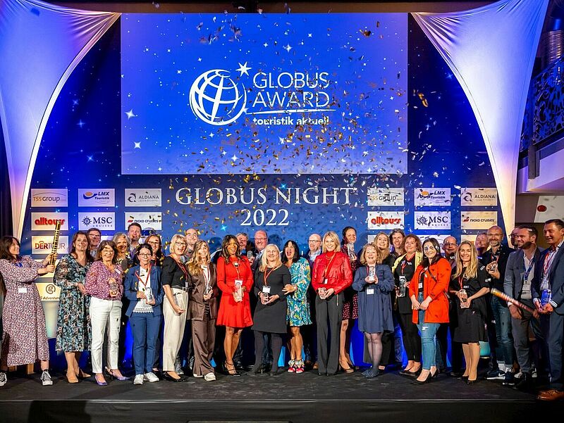 Auf der Globus Night 2022 im April wurden die Sieger der Globus Awards 2021 geehrt. Nun startet die nächste Runde. Foto: David Vasicek