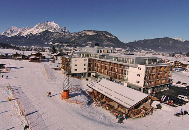 Vom Hotel direkt auf die Piste: das neue LTI Kaiserfels Resort in St. Johann in Tirol
