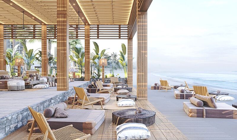 Der Megasaray Club Belek hat eine Sunset-Bar mit Lounge erhalten