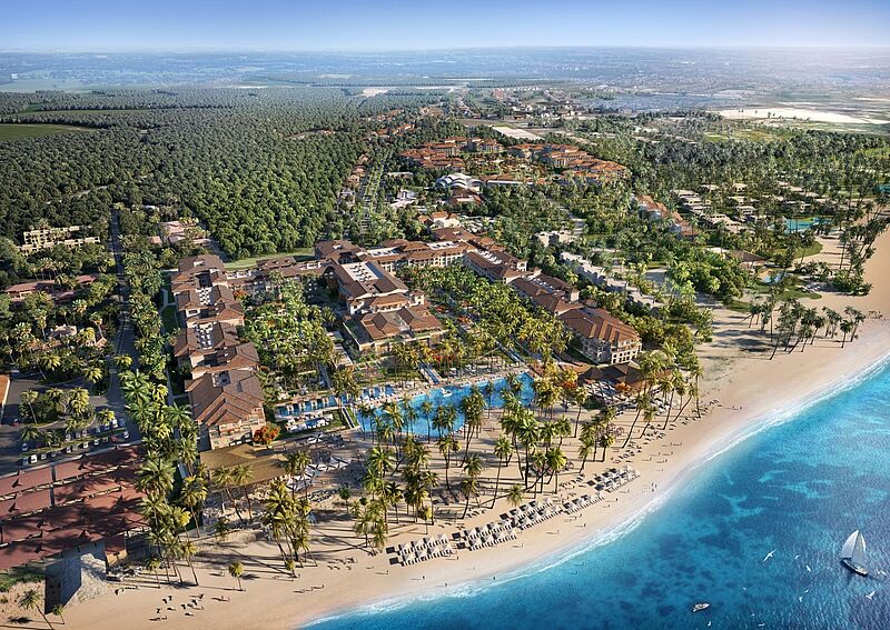 Im Lopesan Costa Bavaro hat SLR die Beach-Front-Zimmer exklusiv unter Vertrag