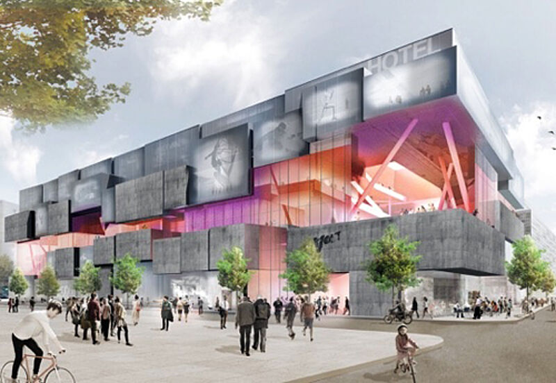 So soll das neue Einkaufszentrum „Volt Berlin“ aussehen