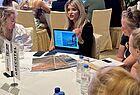 Irina Roidos informierte über die Domes Resorts auf Kreta, Korfu, Zante, Milos und an der Algarve