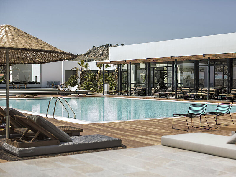 Mit dem Casa Cook auf Rhodos ist die Marke gestartet. Foto: Georg Roske/Casa Cook Mit dem Casa Cook auf Rhodos ist die Marke gestartet. Foto: Georg Roske/Casa Cook