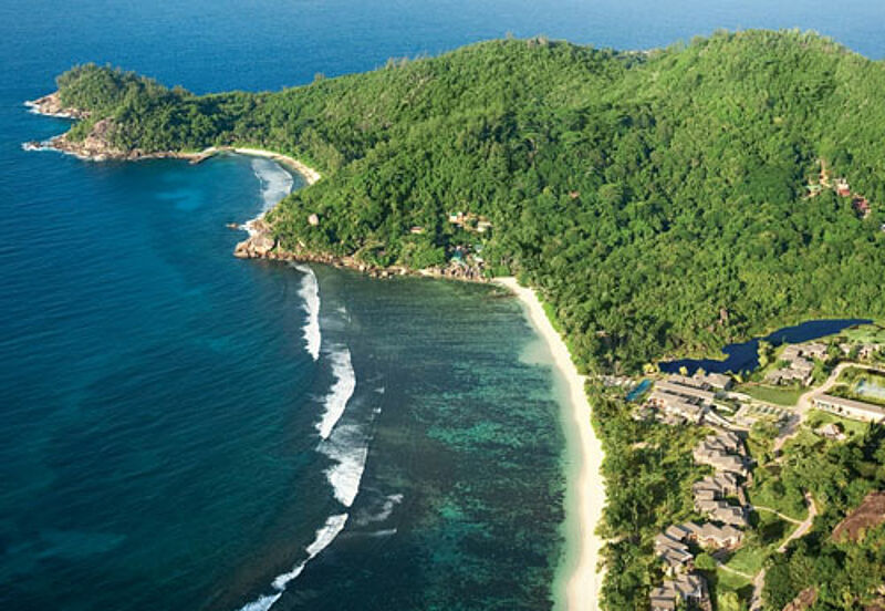 Traumhotel in paradiesischer Umgebung: das Kempinski Seychelles Resort