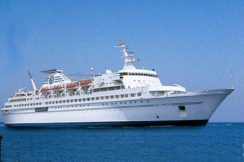 Ein Schiff der gehobenen Mittelklasse: die Delphin von Hansa Kreuzfahrten