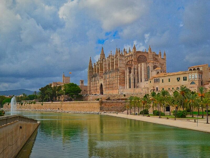 Erstes Ziel Mallorca deutscher TUI-Fluggäste ist Palma de Mallorca. Foto: Thomas H./Pixabay