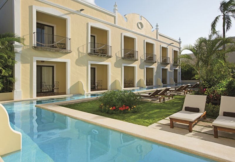 AM Resorts verkaufen - und vielleicht ist man dann bald selbst in einem AM Resorts in Mexiko, hier das Dreams Tulum