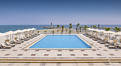 Das Steigenberger Hotel El Lessan liegt an der ägyptischen Mittelmeerküste