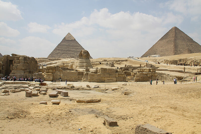 Die Pyramiden von Gizeh: Die Touristen entdecken die Kulturschätze Ägyptens wieder