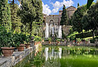 Golfen und Geschichte erleben: Die Villa d'Este in Tivoli zählt zum Unesco-Weltkulturerbe