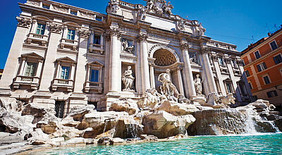 Das Iberostar Fontana di Trevi befindet sich in der Nähe des berühmten Brunnens