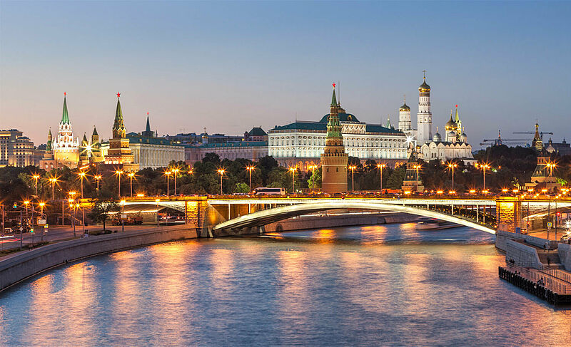 Sehr gefragt sind Studienreisen nach Russland (im Bild Moskau): Hier verbucht Studiosus ein Plus von 38 Prozent. Foto: step-svetlana/www.pixabay.de