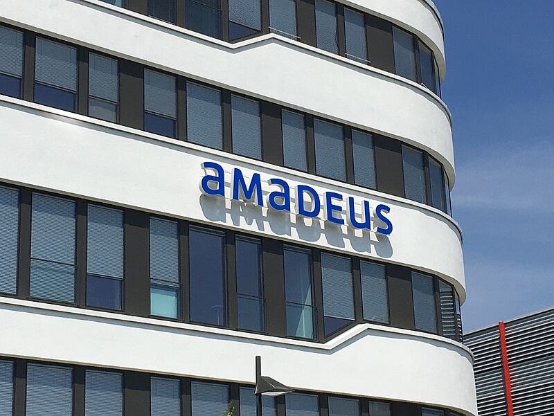 Deutschland-Zentrale von Amadeus in Bad Homburg bei Frankfurt am Main