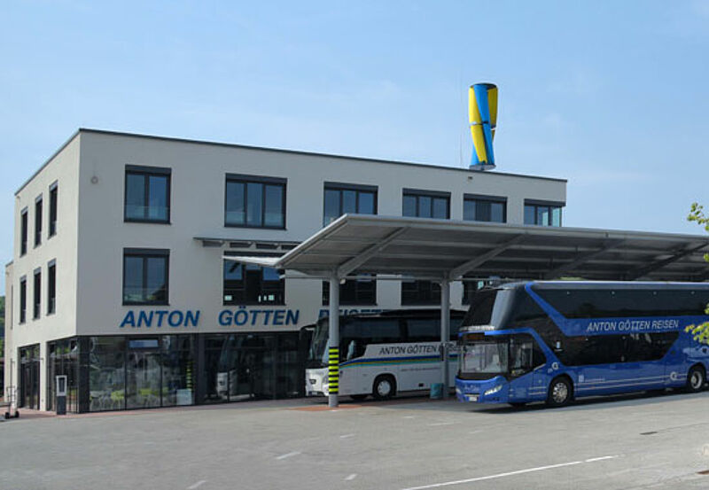 Das Reiseterminal in Saarbrücken für Bus- und Flusskreuzfahrtkunden