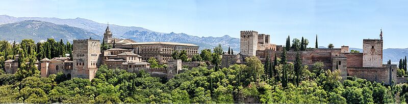 Eines der Highlights in Andalusien: die Alhambra in Granada