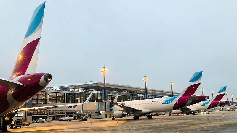 Vom BER aus bedient Eurowings ab März 2023 künftig rund 30 Destinationen