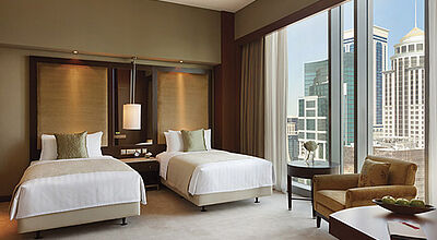 Eines der neuen Hotels im Tischler-Angebot ist das Shangri-La in Doha in Qatar