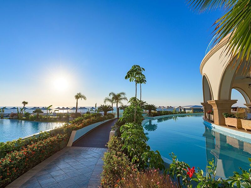 Das Atrium Prestige Thalasso Spa Resort & Villas liegt an einem beinahe unberührten Flecken an der Südostküste von Rhodos. Foto: Holidaycheck