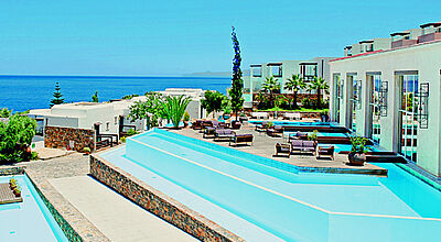 In der RTH-Schulung finden Reiseberater viele Infos – etwa zum neuen LTI Aquila Elounda Village auf Kreta