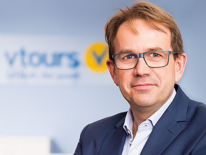 Vtours-Geschäftsführer Achim Schneider hält am Provisionsmodell fest. Foto: Vtours