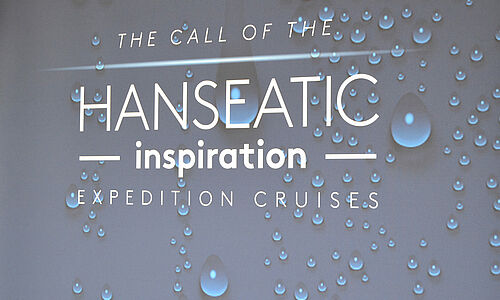 Die Hanseatic Inspiration ist das zweite der drei neuen Expeditionsschiffe von Hapag-Lloyd Cruises