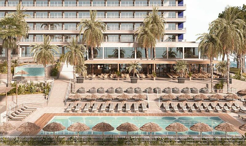 Das Cook’s Club Palma Beach hat 211 Zimmer und einen 24 Meter langen Pool
