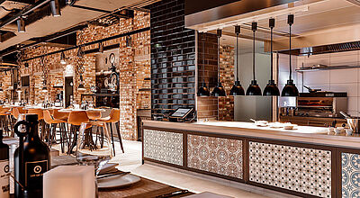 Restaurant im neuen Dorint Hotel Düren. Foto: Klaus Lorke/Dorint Hotels & Resorts