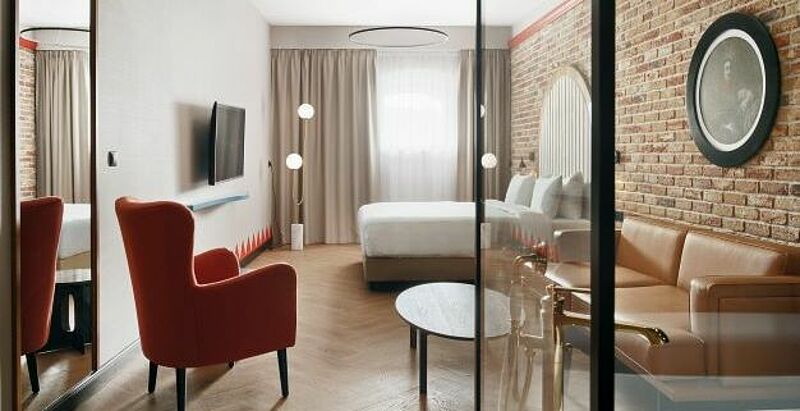 Das Radisson Red Gdansk hat 30 Zimmer und Suiten