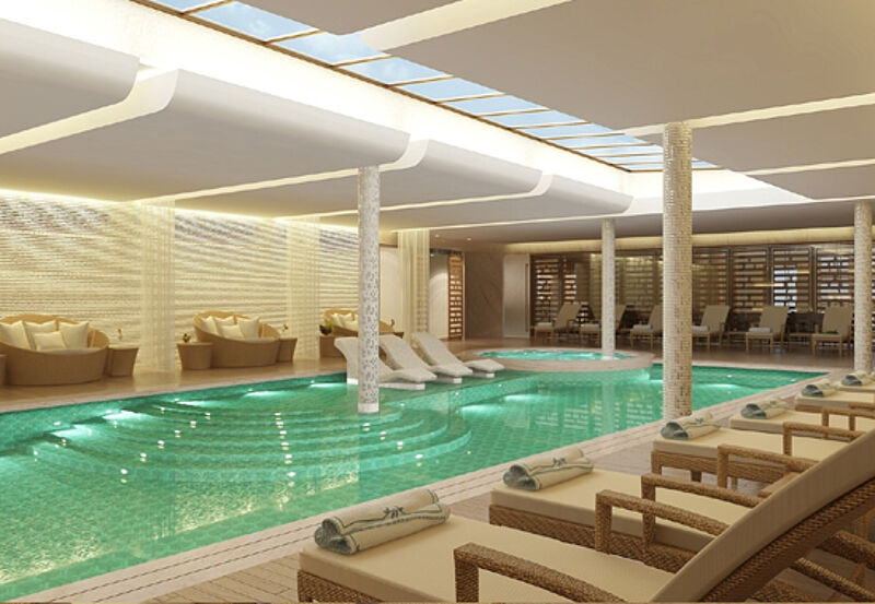 Das Titanic Chaussee Berlin hat einen Indoor-Pool