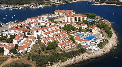 m Komplex Park Plaza Histria Pula und Verudela Pula finden Urlauber auch eine Wasserrutsche