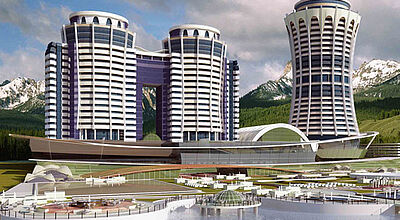 Das Gran Melia Ghoo soll 2017 als Teil eines Wohn- und Geschäftskomplexes eröffnen.