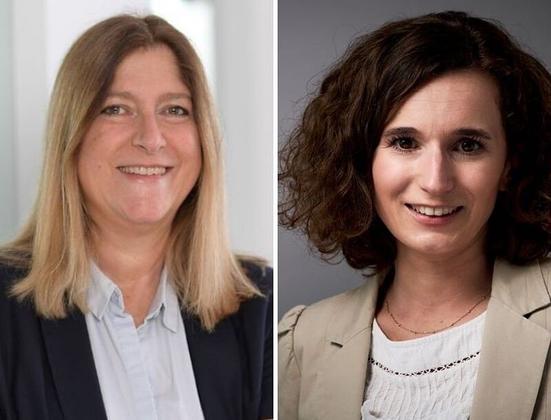 Ab sofort Teil der Geschäftsführung von Alpha: Nicola Eckert (links) und Helen Schröder