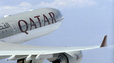 Blick nach vorne: Golf-Carrier Qatar Airways will auch in Krisenzeiten expandieren.