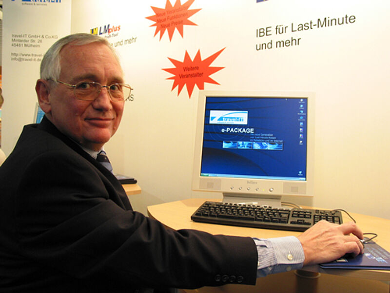 Travel-IT-Chef Günther Buchholz will die Tourmanager-Kunden für sich gewinnen.